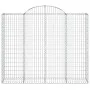 Gabion baskets 20 pcs arch shape iron 200x50x160/180 cm by , Pots and planters - Ref: Foro24-3146398, Price: 2,00 €, Discount: %