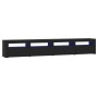 Mueble de TV con luces LED Negro 240x35x40 cm de , Muebles TV - Ref: Foro24-3152763, Precio: 169,13 €, Descuento: %