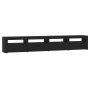 Mueble de TV con luces LED Negro 240x35x40 cm de , Muebles TV - Ref: Foro24-3152763, Precio: 169,13 €, Descuento: %