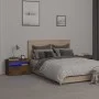 Bedside tables with LED lights 2 pcs smoked oak 60x35x40 cm by , Nightstands - Ref: Foro24-3152827, Price: 71,84 €, Discount: %