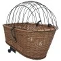Cesta trasera de bicicleta con tapa sauce natural 55x31x36 cm de vidaXL, Cestas para bicicletas - Ref: Foro24-170903, Precio:...