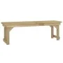 Set de comedor para jardín 3 pzas madera maciza pino impregnada de , Conjuntos de jardín - Ref: Foro24-3096621, Precio: 390,6...