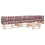 Muebles de palets 4 pzas y cojines madera pino impregnada de , Conjuntos de jardín - Ref: Foro24-3066757, Precio: 419,37 €, D...