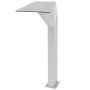 Fuente de piscina de acero inoxidable 50x30x90 cm plateada de , Fuentes y cascadas - Ref: Foro24-43695, Precio: 291,33 €, Des...