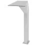 Fuente de piscina de acero inoxidable 50x30x90 cm plateada de , Fuentes y cascadas - Ref: Foro24-43695, Precio: 285,79 €, Des...