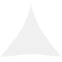 White Oxford cloth triangular sail awning 3x3x3 m by , Umbrellas - Ref: Foro24-135280, Price: 26,23 €, Discount: %