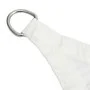 White Oxford cloth triangular sail awning 3x3x3 m by , Umbrellas - Ref: Foro24-135280, Price: 26,23 €, Discount: %