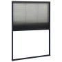 Mosquitera plisada para ventanas aluminio antracita 80x120cm de , Mosquiteras para ventanas - Ref: Foro24-148665, Precio: 33,...