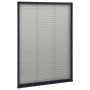 Mosquitera plisada para ventanas aluminio antracita 80x120cm de , Mosquiteras para ventanas - Ref: Foro24-148665, Precio: 33,...