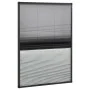 Mosquitera plisada para ventanas aluminio con sombra 80x120 cm de , Mosquiteras para ventanas - Ref: Foro24-148684, Precio: 5...