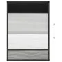 Mosquitera plisada para ventanas aluminio con sombra 80x120 cm de , Mosquiteras para ventanas - Ref: Foro24-148684, Precio: 5...