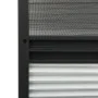 Mosquitera plisada para ventanas aluminio con sombra 80x120 cm de , Mosquiteras para ventanas - Ref: Foro24-148684, Precio: 5...