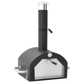 Horno de pizza para exterior con piedra para pizza de , Aparatos para hacer pizza - Ref: Foro24-310116, Precio: 155,47 €, Des...