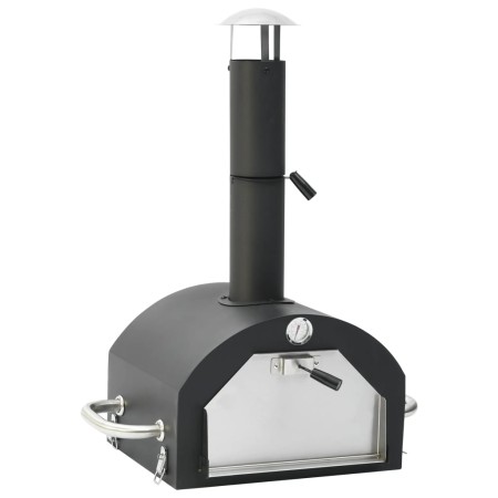 Horno de pizza para exterior con piedra para pizza de , Aparatos para hacer pizza - Ref: Foro24-310116, Precio: 158,55 €, Des...