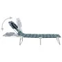 Klappliege mit Kopfkissen aus Stahl mit Blattmuster von , Liegen - Ref: Foro24-310334, Preis: 64,92 €, Rabatt: %