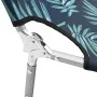 Klappliege mit Kopfkissen aus Stahl mit Blattmuster von , Liegen - Ref: Foro24-310334, Preis: 64,92 €, Rabatt: %