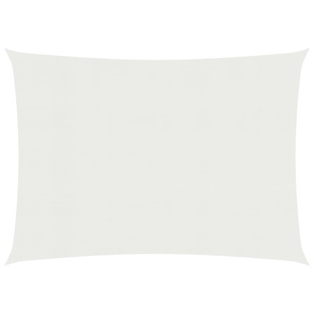 Toldo de vela blanco HDPE 160 g/m² 3,5x5 m de , Sombrillas - Ref: Foro24-311242, Precio: 43,10 €, Descuento: %