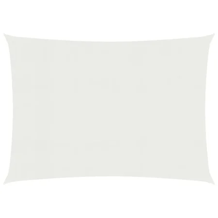 Toldo de vela blanco HDPE 160 g/m² 3,5x5 m de , Sombrillas - Ref: Foro24-311242, Precio: 42,47 €, Descuento: %
