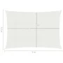 Toldo de vela blanco HDPE 160 g/m² 3,5x5 m de , Sombrillas - Ref: Foro24-311242, Precio: 42,47 €, Descuento: %