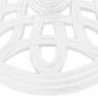 Base de sombrilla de hierro fundido blanco 40x40x32 cm de , Bases para sombrillas - Ref: Foro24-317766, Precio: 64,57 €, Desc...