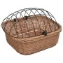 Cesta delantera de bicicleta con tapa sauce natural 50x45x35 cm de vidaXL, Cestas para bicicletas - Ref: Foro24-170902, Preci...