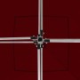 Carpa plegable profesional y paredes aluminio rojo tinto 3x3m de , Carpas y cenadores - Ref: Foro24-45489, Precio: 196,43 €, ...