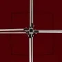 Carpa plegable profesional y paredes aluminio rojo tinto 3x3m de , Carpas y cenadores - Ref: Foro24-45489, Precio: 224,75 €, ...
