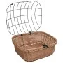 Cesta delantera de bicicleta con tapa sauce natural 50x45x35 cm de vidaXL, Cestas para bicicletas - Ref: Foro24-170902, Preci...