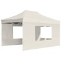 Carpa plegable profesional con paredes aluminio crema 4,5x3 m de , Carpas y cenadores - Ref: Foro24-45496, Precio: 307,40 €, ...