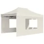 Carpa plegable profesional con paredes aluminio crema 4,5x3 m de , Carpas y cenadores - Ref: Foro24-45496, Precio: 290,57 €, ...