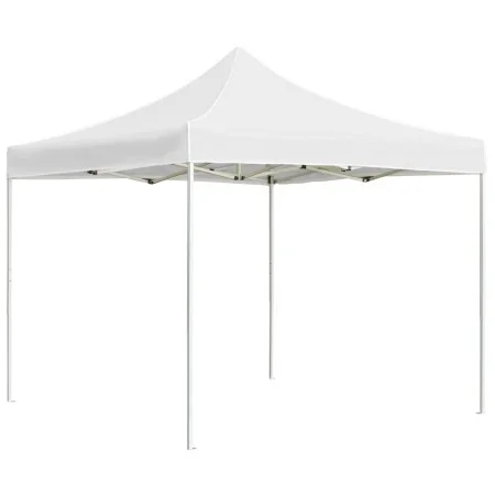 Carpa plegable profesional de aluminio blanco 2x2 m de , Carpas y cenadores - Ref: Foro24-48929, Precio: 153,08 €, Descuento: %
