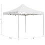 Carpa plegable profesional de aluminio blanco 2x2 m de , Carpas y cenadores - Ref: Foro24-48929, Precio: 140,01 €, Descuento: %