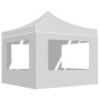 Carpa plegable profesional con paredes aluminio blanco 2x2 m de , Carpas y cenadores - Ref: Foro24-48934, Precio: 159,20 €, D...