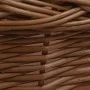 Cesta delantera de bicicleta con tapa sauce natural 50x45x35 cm de vidaXL, Cestas para bicicletas - Ref: Foro24-170902, Preci...