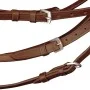 Brida Flash de Cuero Marrón con Riendas y Bocado (Caballo Percherón) de , Cabezadas - Ref: Foro24-90893, Precio: 40,79 €, Des...