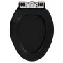 Tapa de inodoro de cierre suave y desenganche rápido negro de , Asientos de inodoros y bidés - Ref: Foro24-145020, Precio: 23...