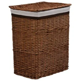 Brown Willow Laundry Basket by vidaXL, Laundry baskets - Ref: Foro24-286979, Price: 79,64 €, Discount: %
