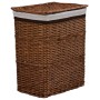 Cesto de la ropa sucia de sauce marrón de vidaXL, Cestas para ropa - Ref: Foro24-286979, Precio: 80,96 €, Descuento: %