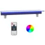 Fuente cascada con LED RGB acrílico 90 cm de , Fuentes y cascadas - Ref: Foro24-151404, Precio: 175,33 €, Descuento: %