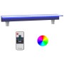 Fuente cascada con LED RGB acrílico 90 cm de , Fuentes y cascadas - Ref: Foro24-151404, Precio: 153,20 €, Descuento: %
