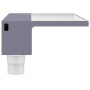Fuente cascada con LED RGB acrílico 90 cm de , Fuentes y cascadas - Ref: Foro24-151404, Precio: 153,20 €, Descuento: %