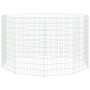 Jaula para conejos 10 paneles hierro galvanizado 54x100 cm de , Jaulas y habitáculos para animales pequeños - Ref: Foro24-171...