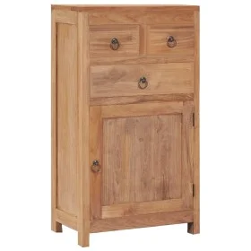 Aparador de madera maciza de teca 50x30x90 cm de , Aparadores - Ref: Foro24-287237, Precio: 242,88 €, Descuento: %