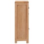 Aparador de madera maciza de teca 50x30x90 cm de , Aparadores - Ref: Foro24-287237, Precio: 278,69 €, Descuento: %