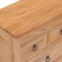 Aparador de madera maciza de teca 50x30x90 cm de , Aparadores - Ref: Foro24-287237, Precio: 278,69 €, Descuento: %