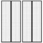 Mosquiteras para puerta bloque magnético 2 uds negro 220x110 cm de , Mosquiteras para ventanas - Ref: Foro24-314688, Precio: ...