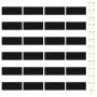 Mosquiteras para puerta bloque magnético 2 uds negro 220x110 cm de , Mosquiteras para ventanas - Ref: Foro24-314688, Precio: ...