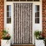 Cortina mosquitera beige y marrón claro chenilla 120x220 cm de , Mosquiteras para ventanas - Ref: Foro24-315122, Precio: 71,9...