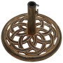Base de sombrilla de hierro fundido bronce 44x44x31 cm de , Bases para sombrillas - Ref: Foro24-317758, Precio: 59,52 €, Desc...