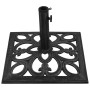 Base de sombrilla de hierro fundido negro 47x47x33 cm de , Bases para sombrillas - Ref: Foro24-317764, Precio: 74,26 €, Descu...